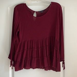 American Eagle Outfitters Boho flowy blouse